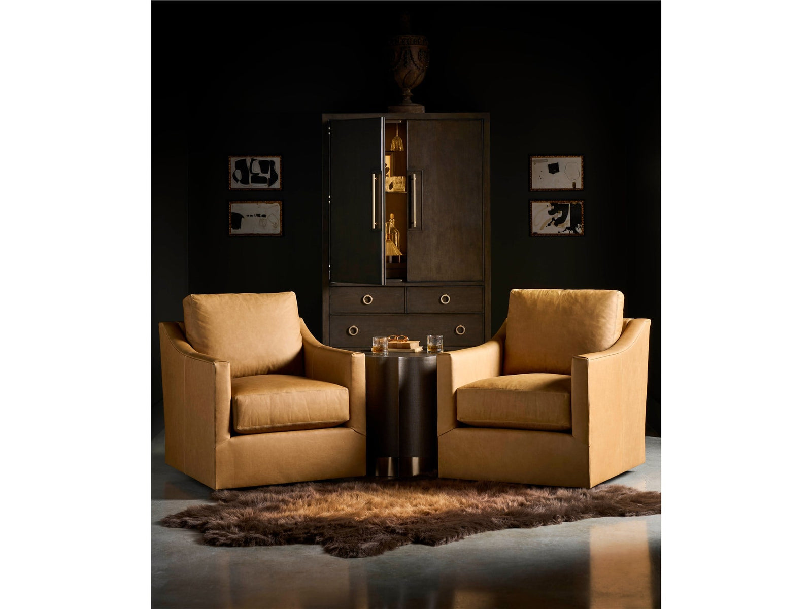 Asher Swivel Chair - Special Order
