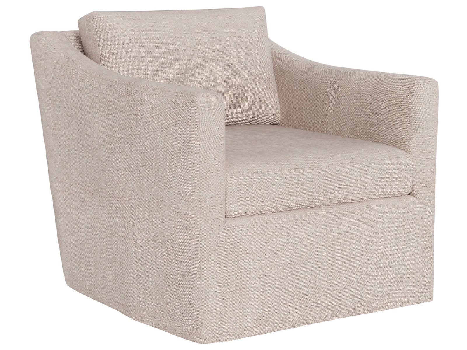 Asher Slipcover Swivel Chair Outdoor - Special Order