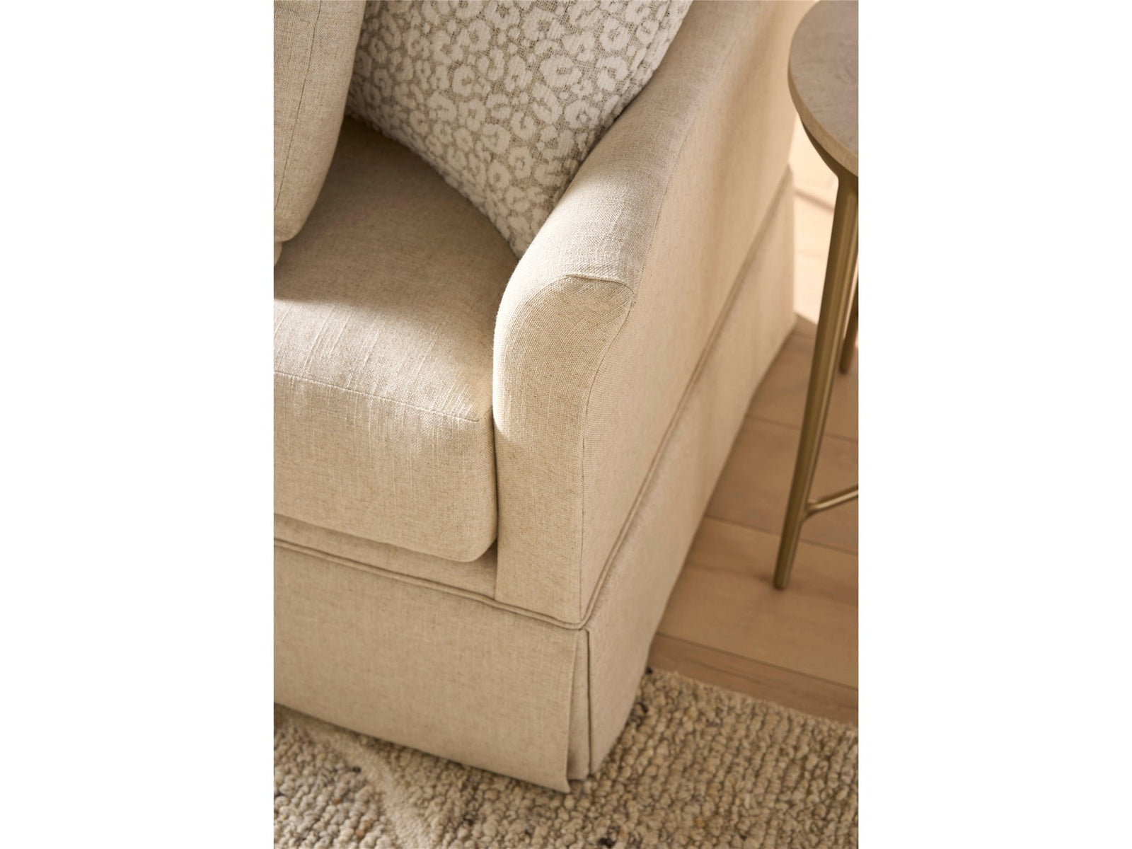 Madison Skirted Sofa - Special Order