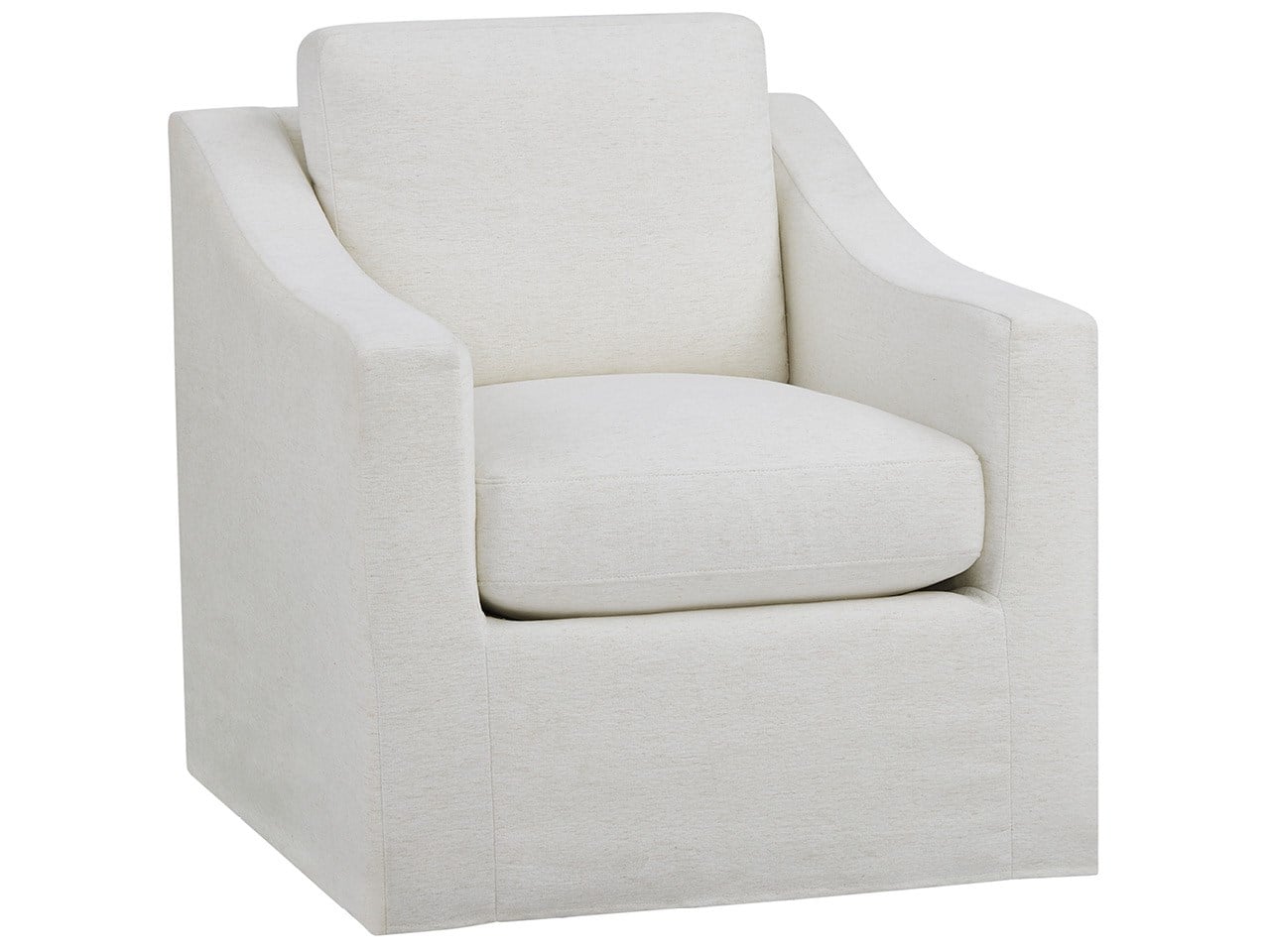 Augustine Slipcover Swivel Glider