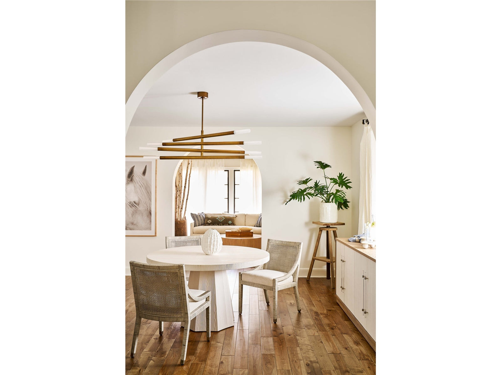 Weekender Coastal Living Home Collection Mackinaw Round Dining Table