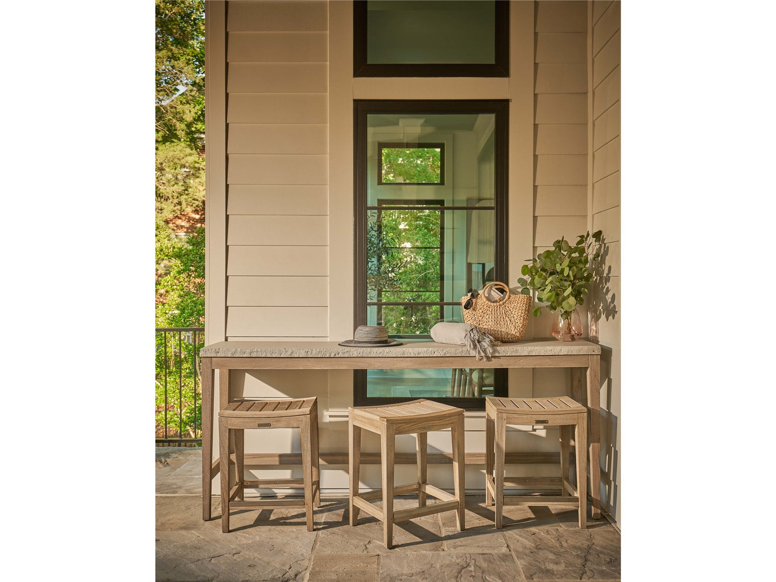 Coastal Living Outdoor Saratoga Counter Stool