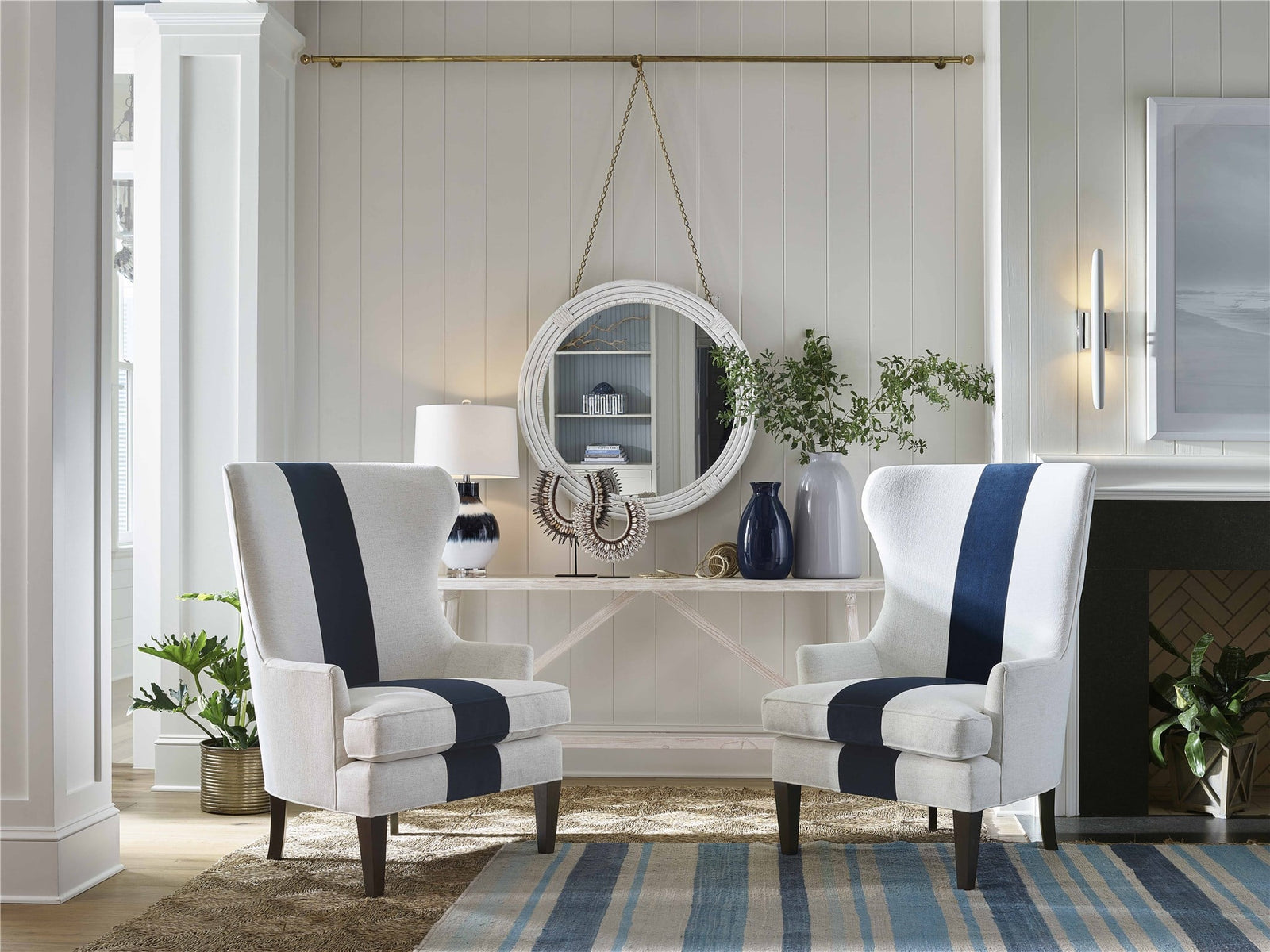 Getaway Coastal Living Home Collection Surfside Wing Chair