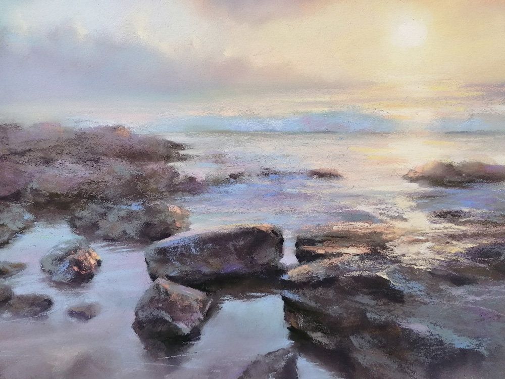 Cyprus Evening 1 artwork