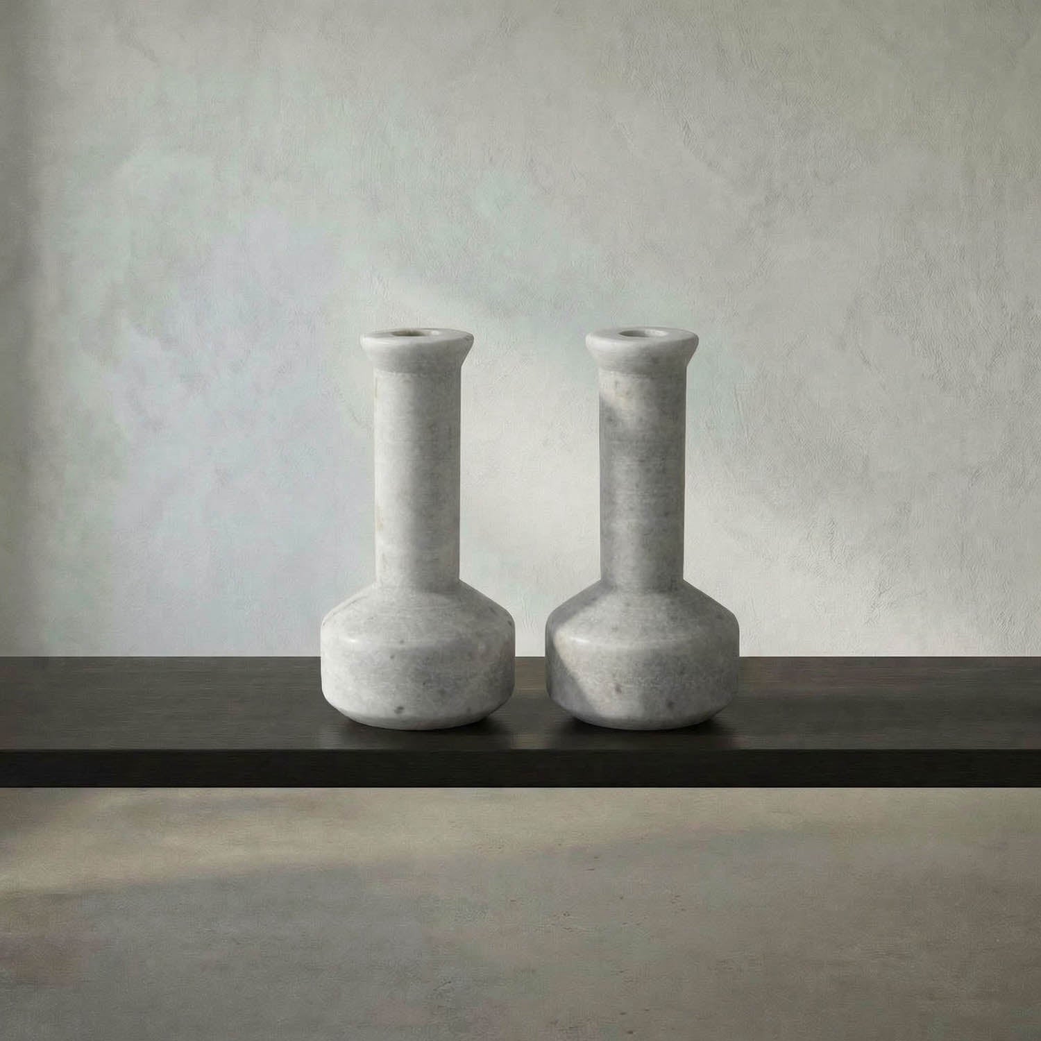 Milos Decorative Candle Holder, Set of 2 by Noir