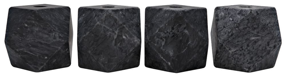 Polyhedron Decorative Candle Holder, Set of 4