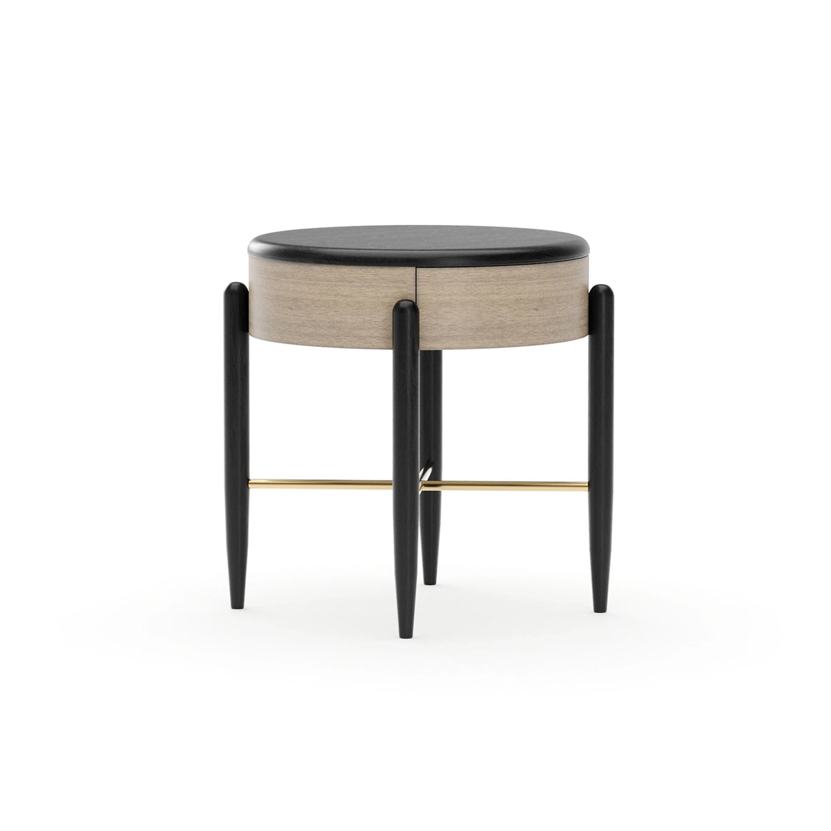 Madera Accent Nightstand - Chocolate