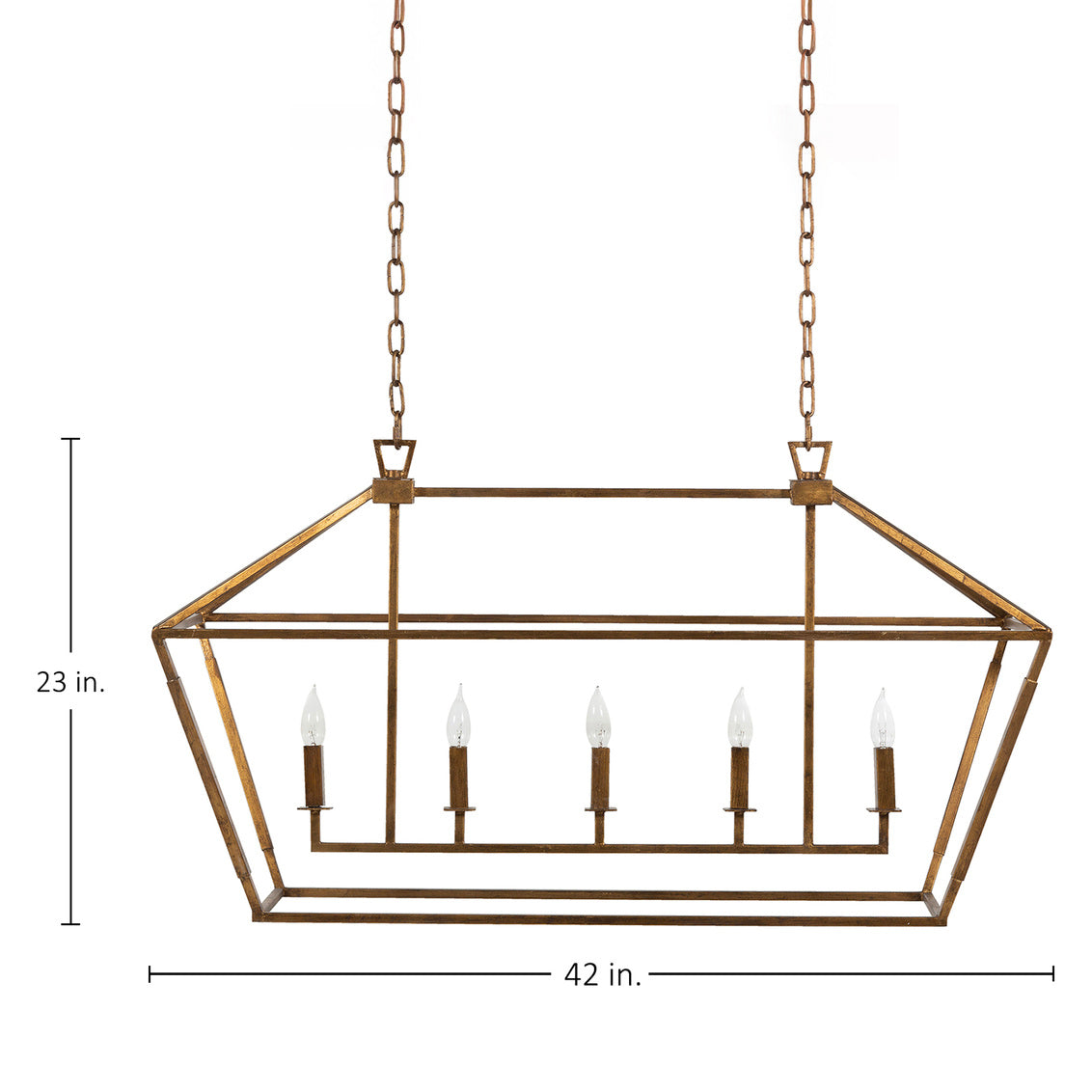 Adler Chandelier - Rectangular
