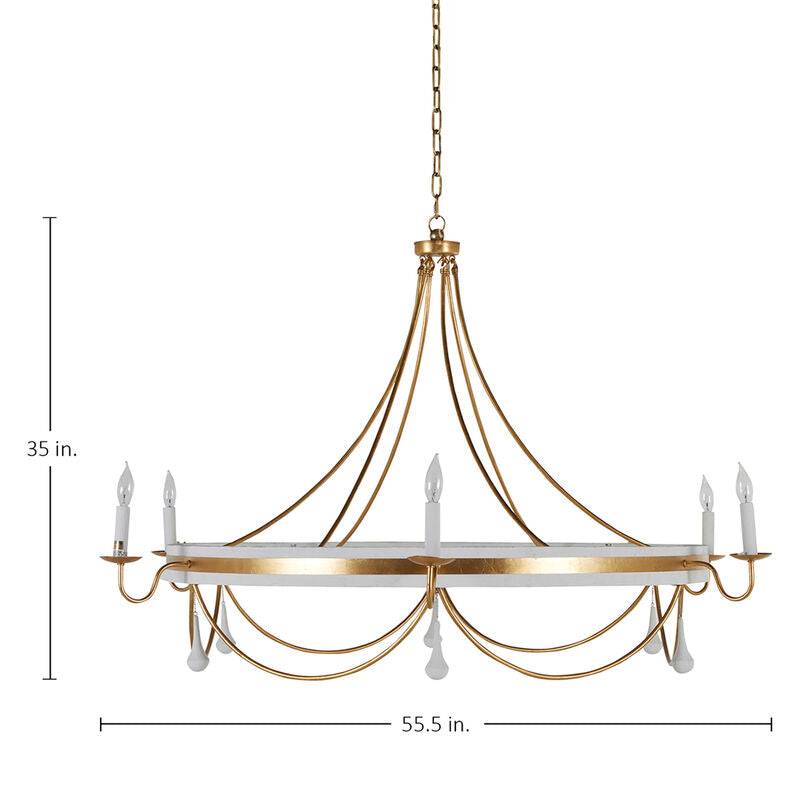 Jean Chandelier - White