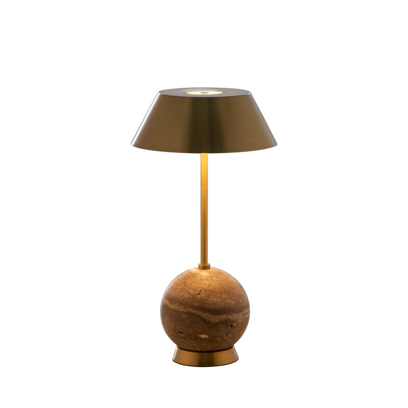 Firefly Table Lamp - BrassMarron Imperial Brown