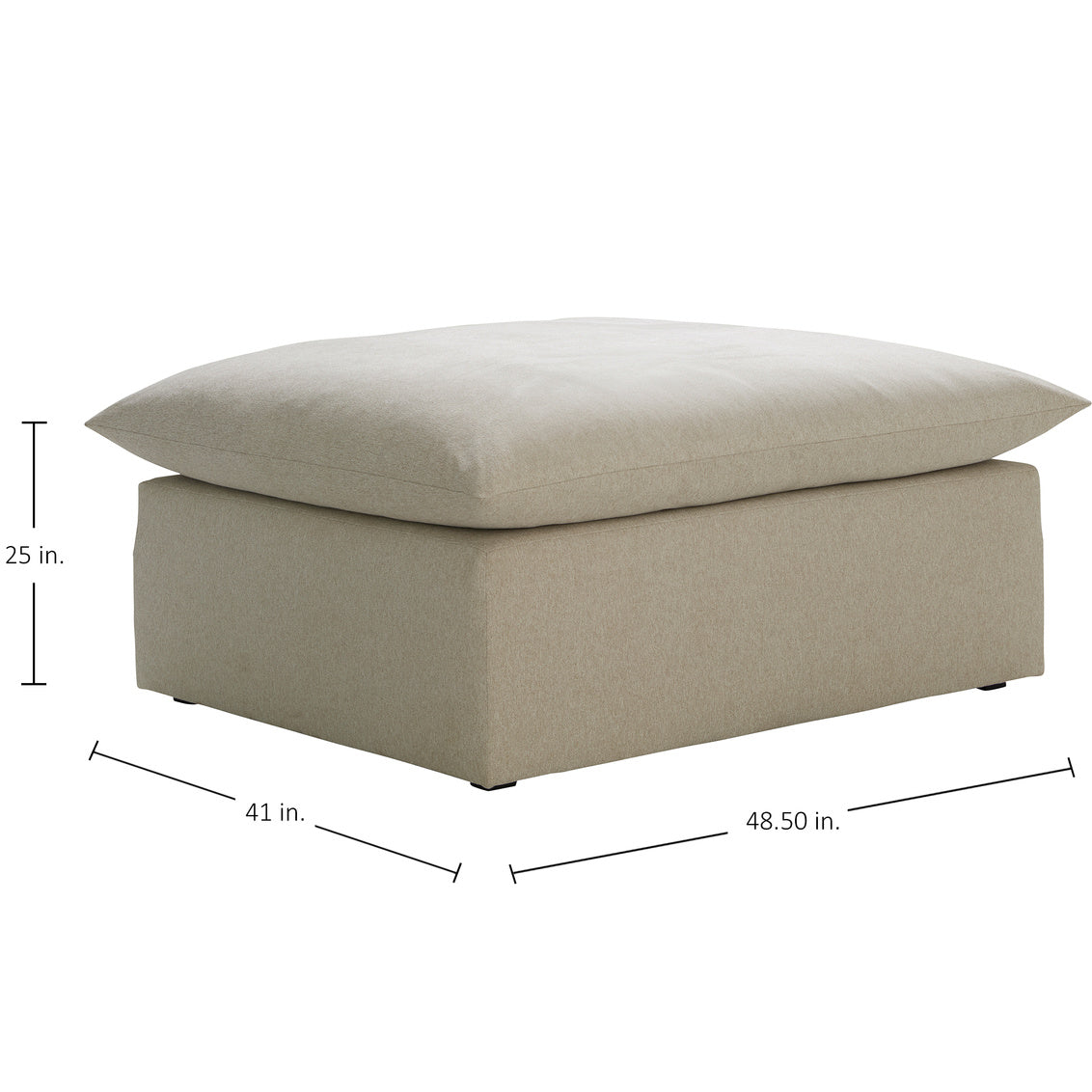 Carrera Bay Ottoman