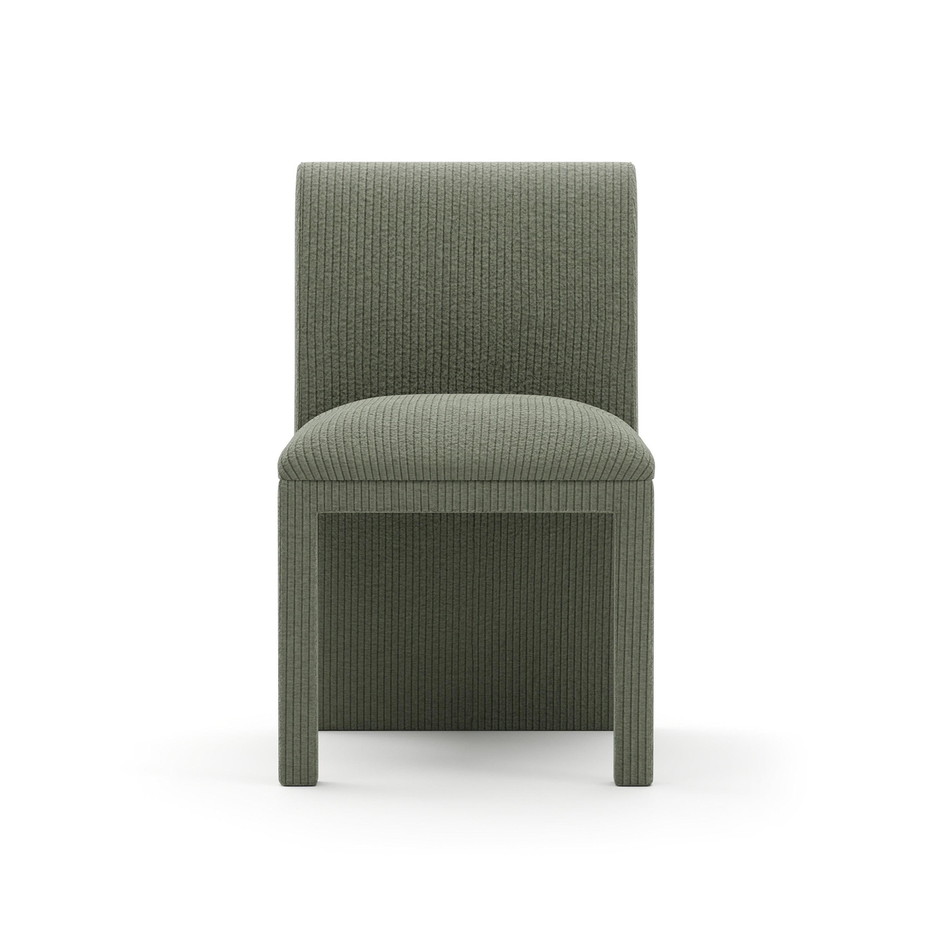 Precipice Uph Dining Chair Eucalyptus – Dining Chairs by Caracole | Sutter & Vale