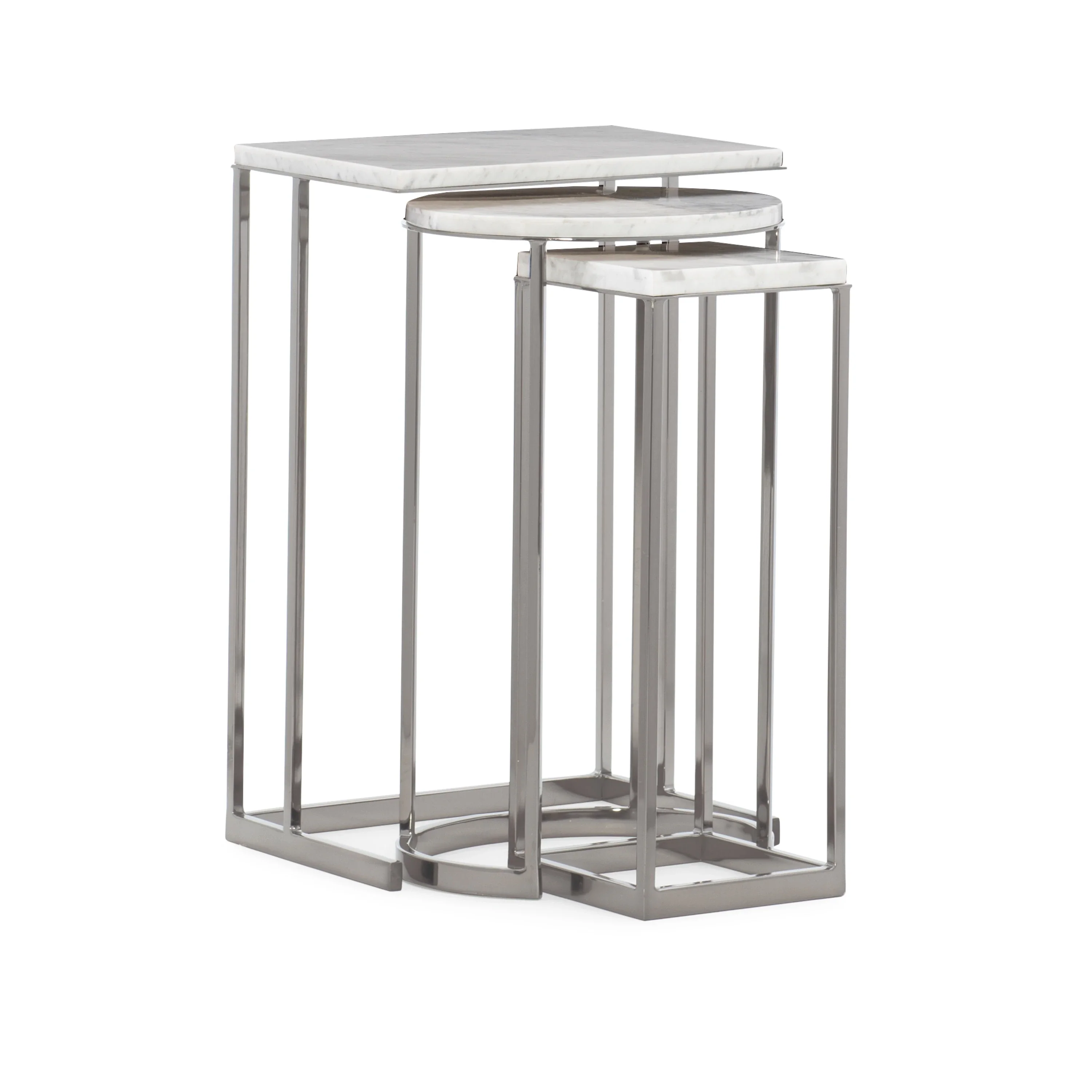 Exposition Nesting End Tables – Side & End Tables by Caracole | Sutter & Vale