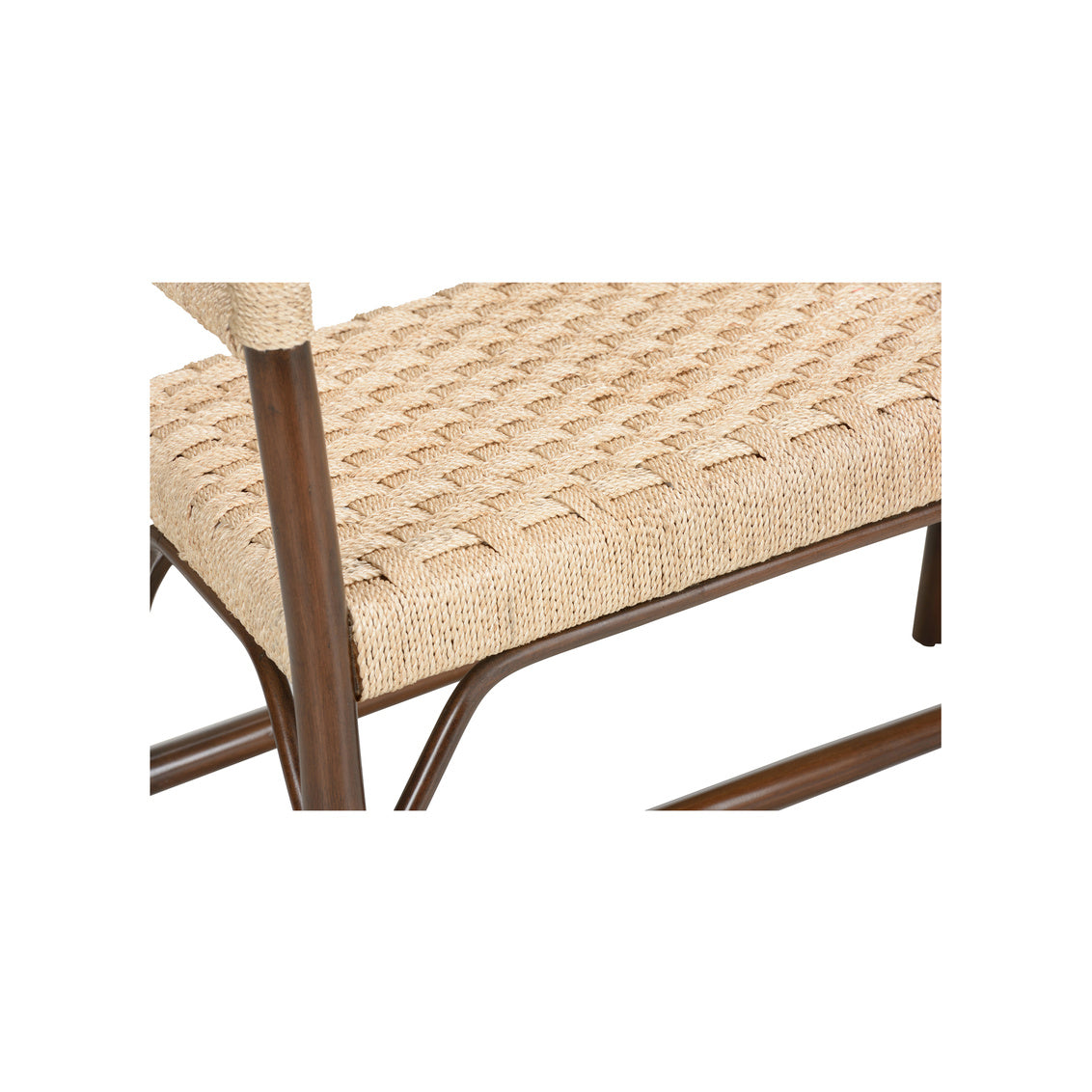 Wrightsburg Bench - Brown in 36 / Abaca - Chelsea House