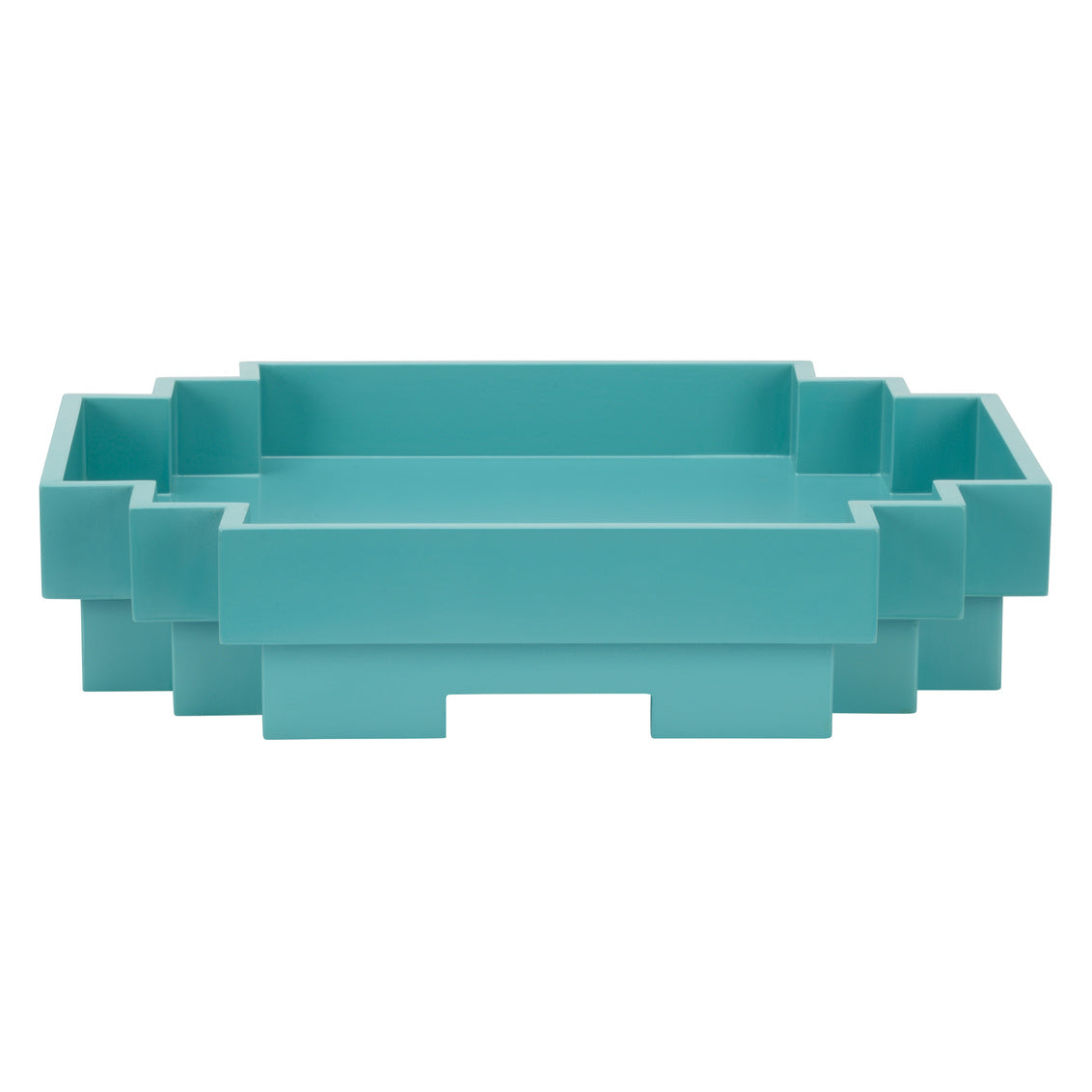 Japandi Tray - Aquamarine