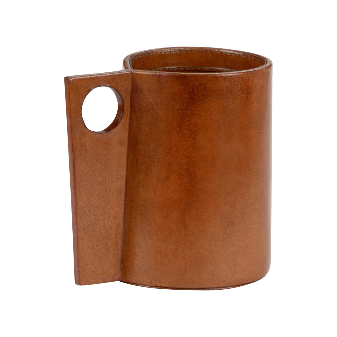 Leather Vase (Sm)