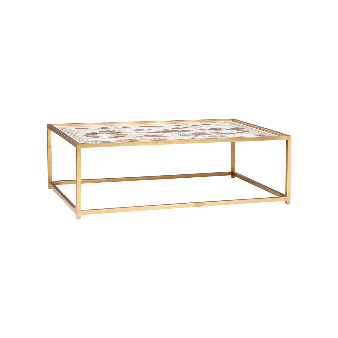 Chinoiserie Coffee Table-White