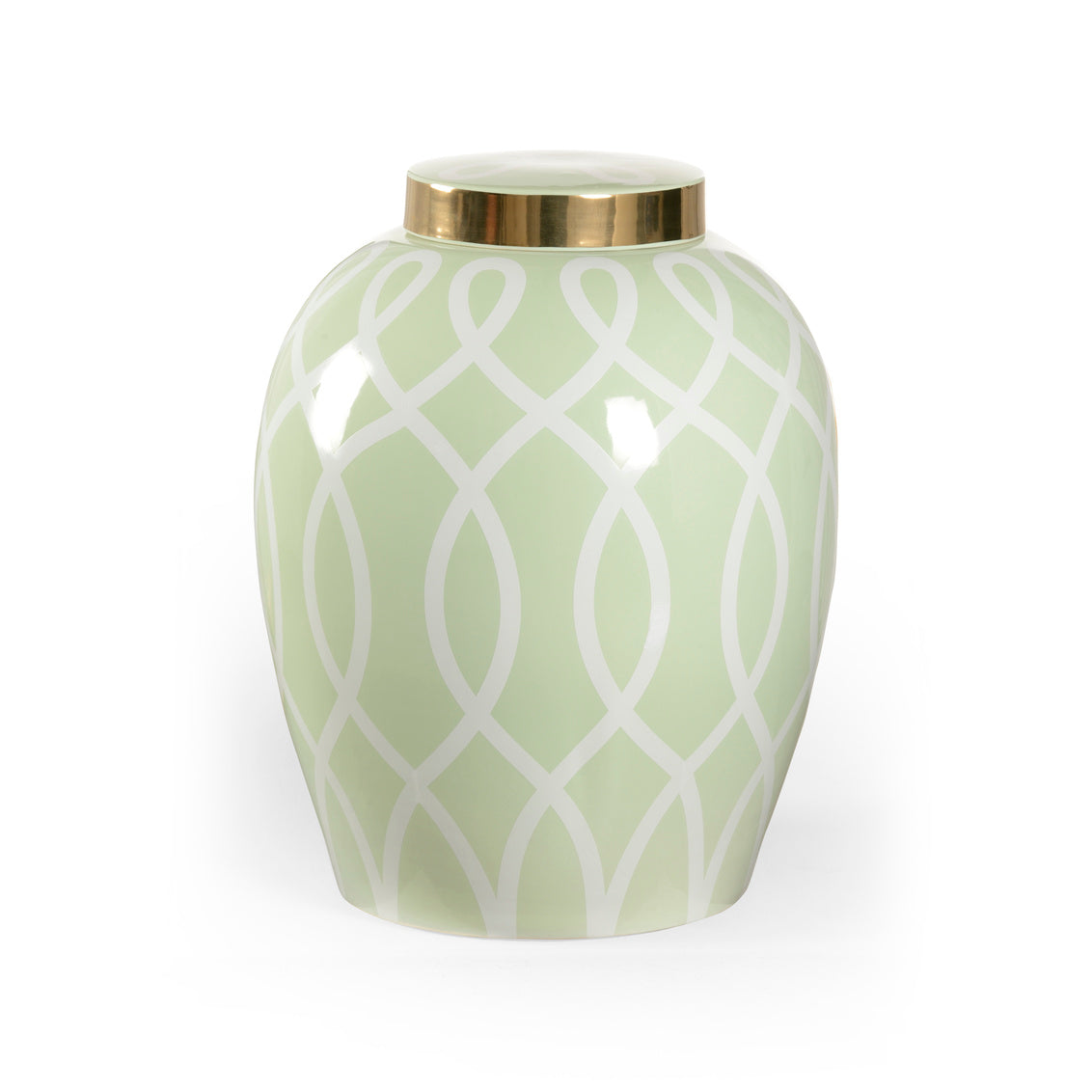 Sarah Ginger Jar - Pistachio