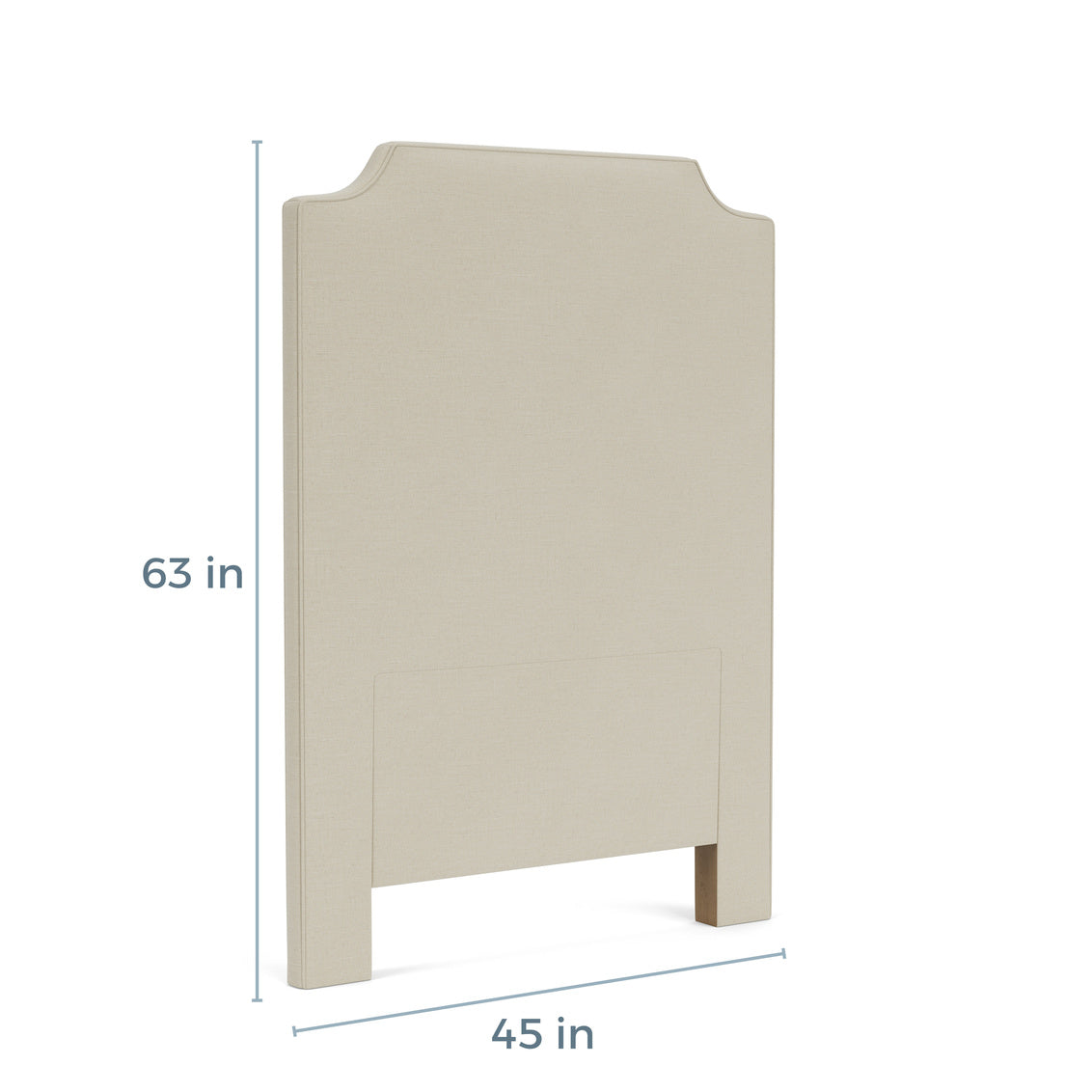 Clara Twin Tall 63 In Headboard