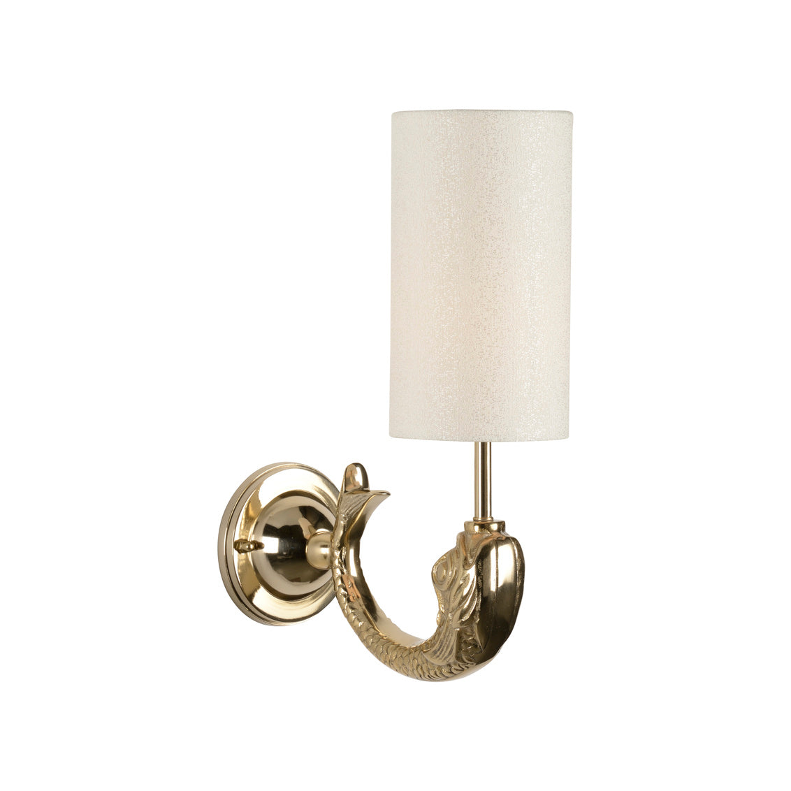 Dolphin Sconce - Gold
