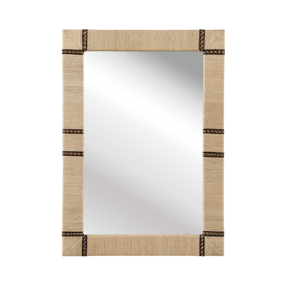 Newton Mirror in 42 / Raffia - Chelsea House