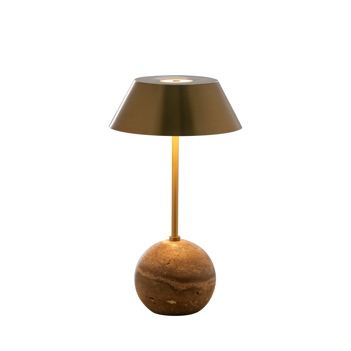 Firefly Table Lamp - BrassMarron Imperial Brown