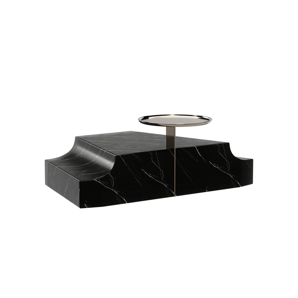 Overlap Triangular Wedge Base Dark