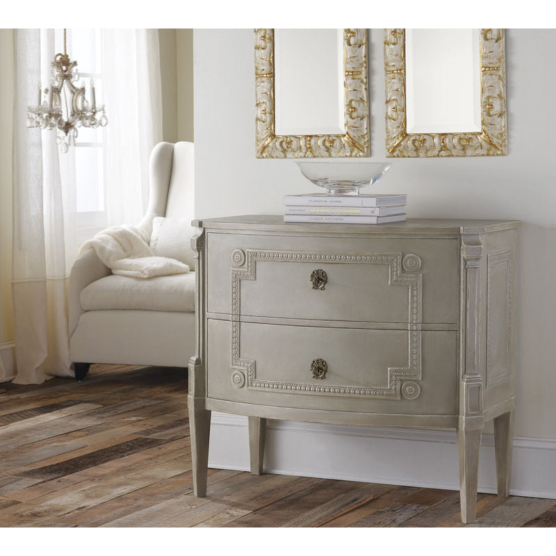 Bowfront Gustavian Commode