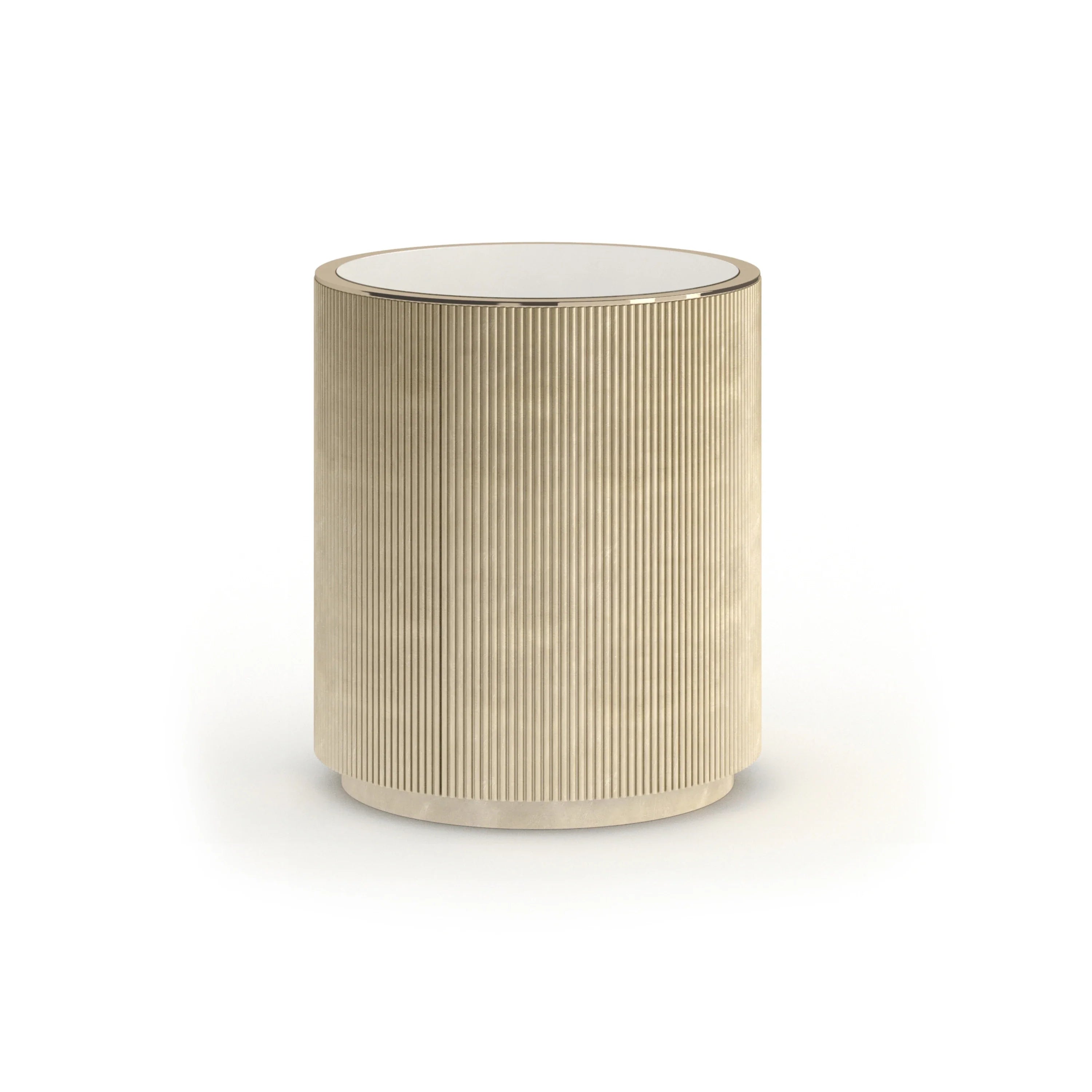 Love Round End Table - Oracle – Side & End Tables by Caracole | Sutter & Vale