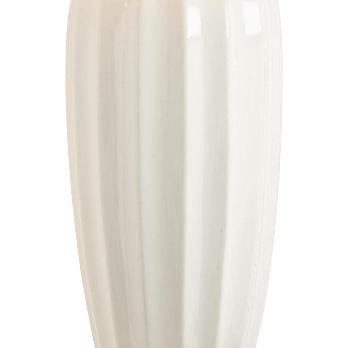 Roberson Lamp - White in White Glaze / Ceramic/Porcelain - Chelsea House