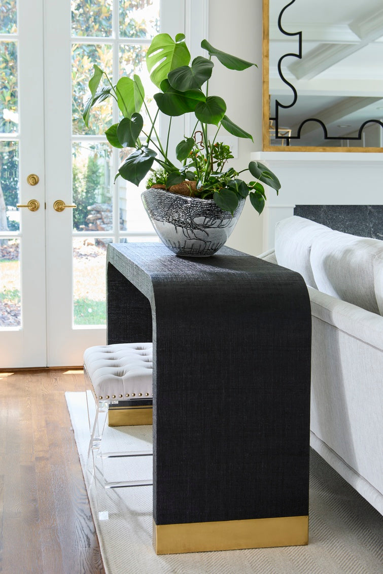 Soho Tufted Bench in 18.5 / Acrylic - Chelsea House