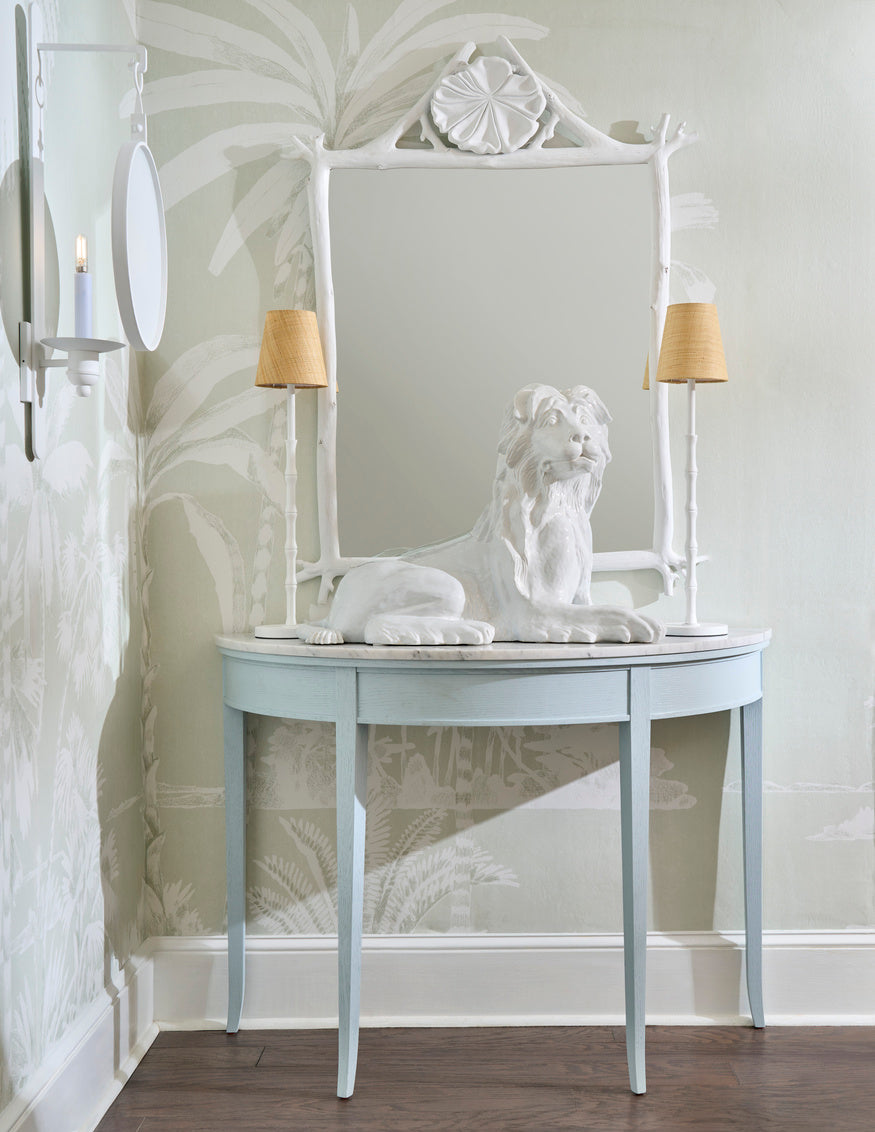 Artois Buffet Lamp - White in 27 / Metal - Chelsea House