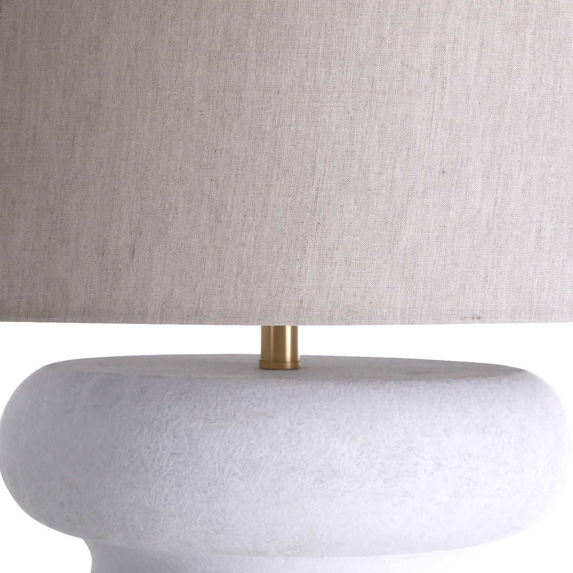 Claudius Table Lamp - White