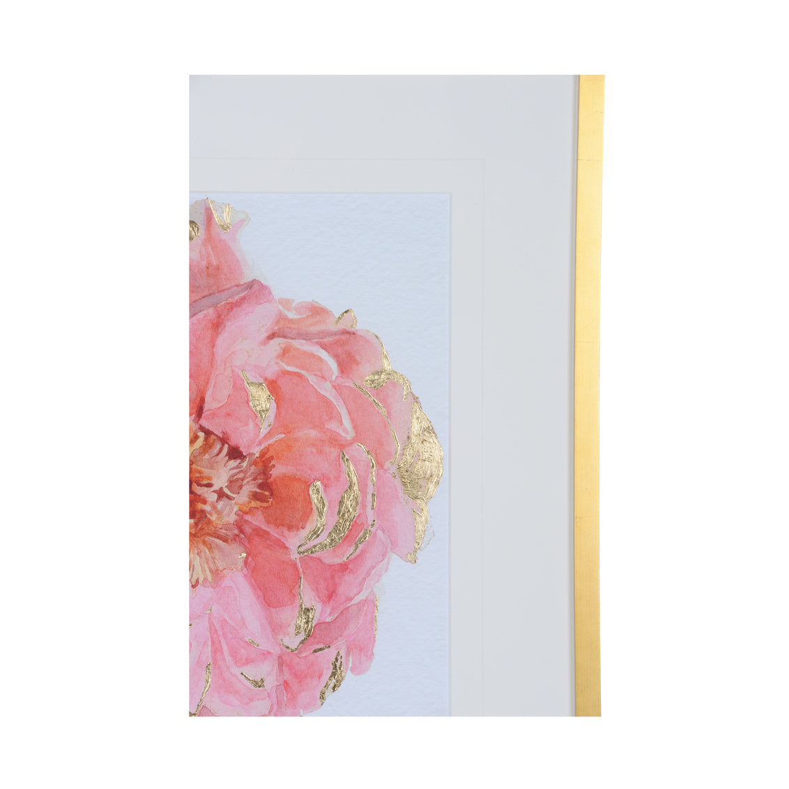 Blossomed Peony I in 27.25h x 27.25w x 1.25d / Giclee - Chelsea House