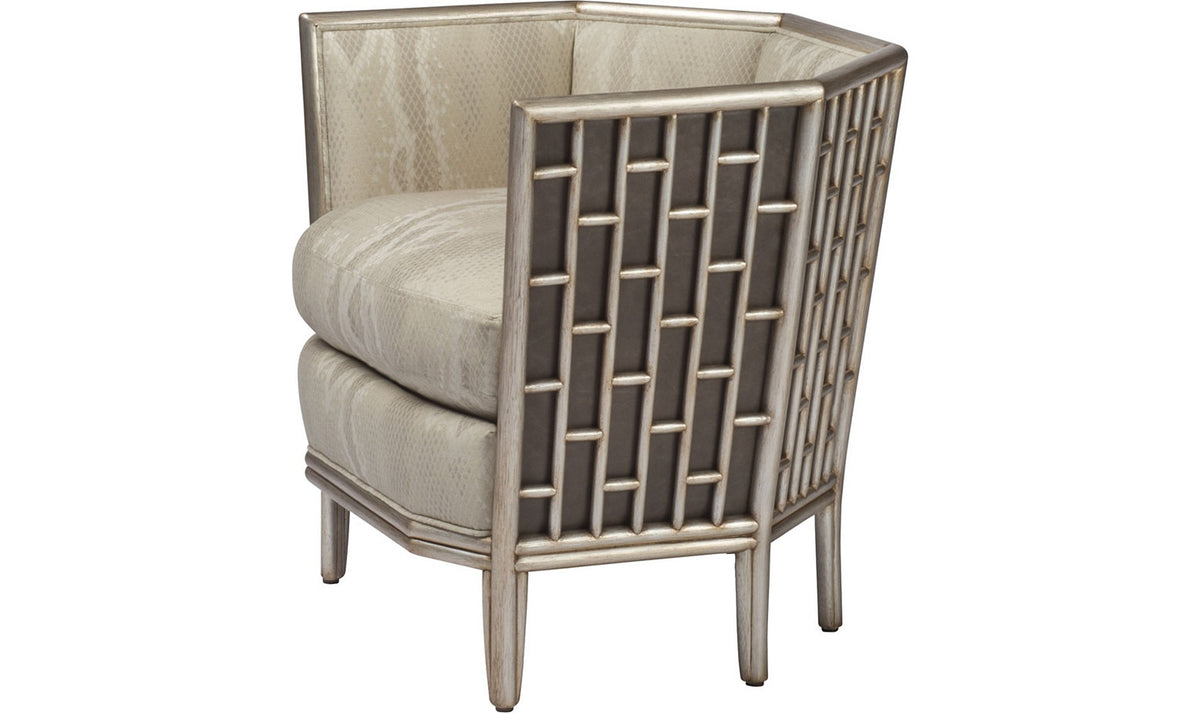 Fretwork Lounge Chair – Accent Chairs by Baker Furniture | Sutter & Vale
