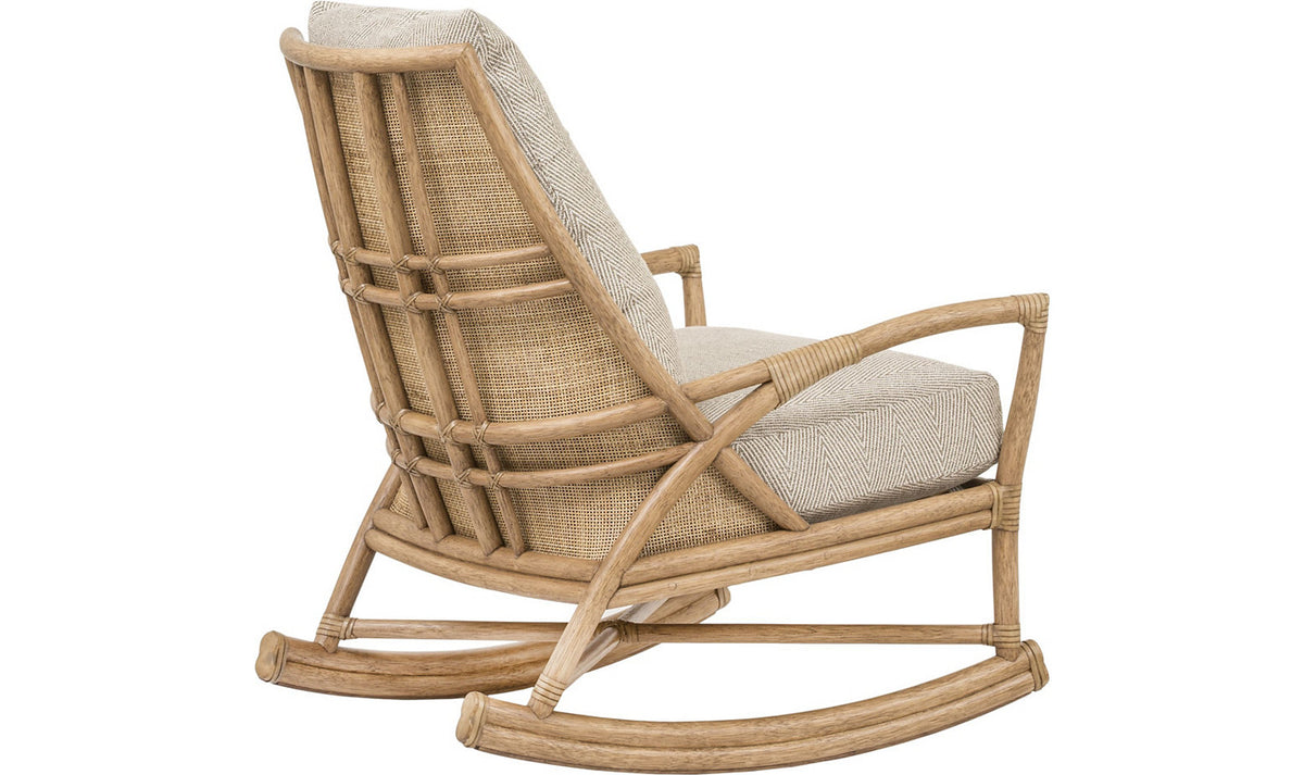 Petal Rocking Chair – Accent Chairs by Baker Furniture | Sutter & Vale