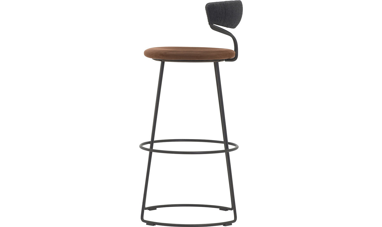 Danish Cord Swivel Barstool by Baker Furniture | Sutter & Vale