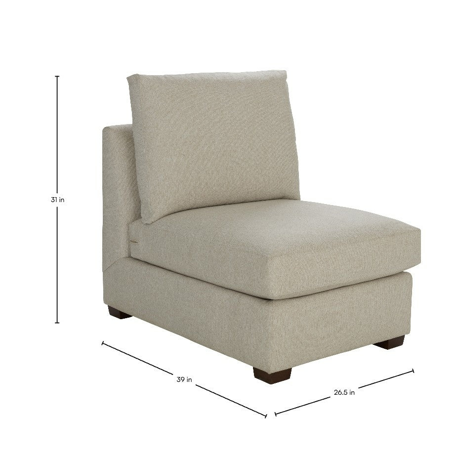 Burk Armless Chair
