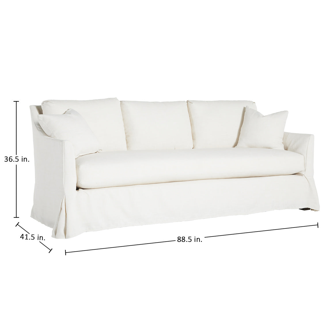 Baldwin Sofa Slipcovered