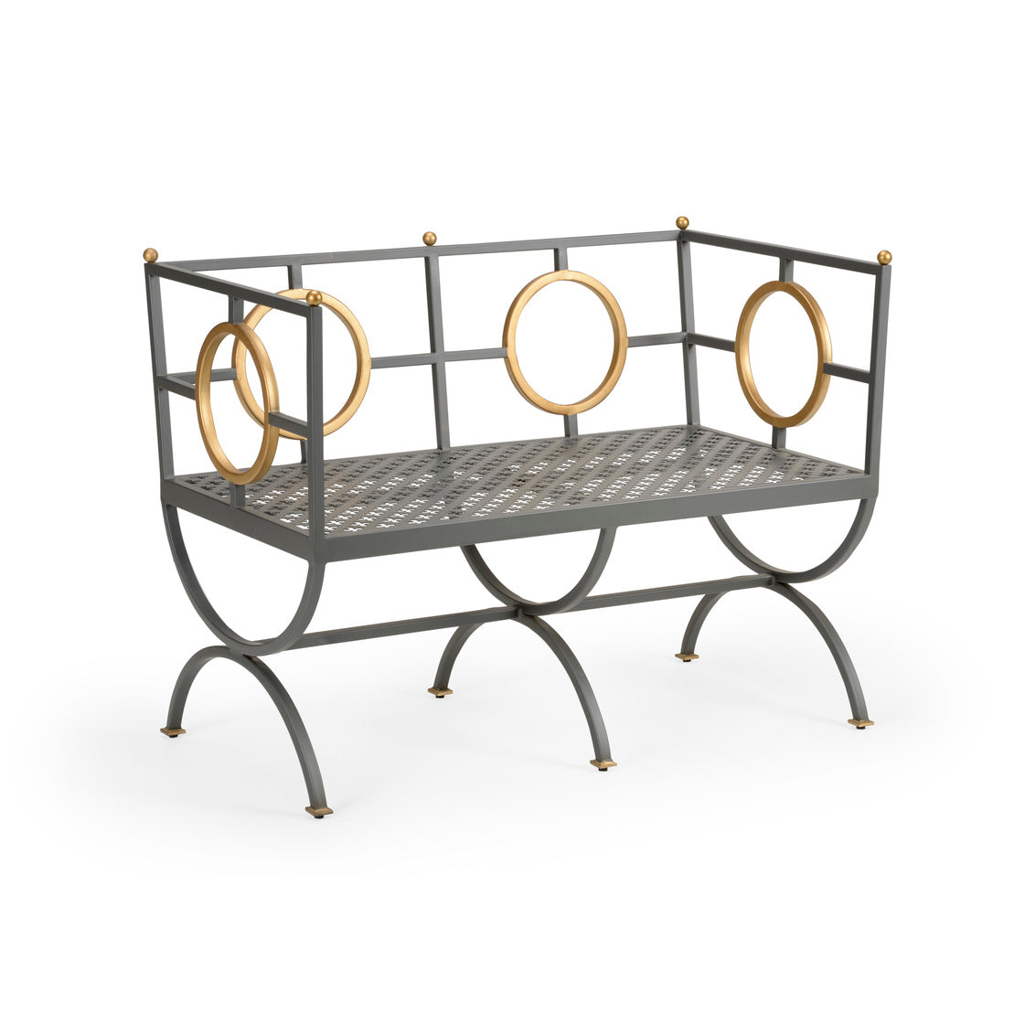 Circle Bench in 33 / Metal - Chelsea House