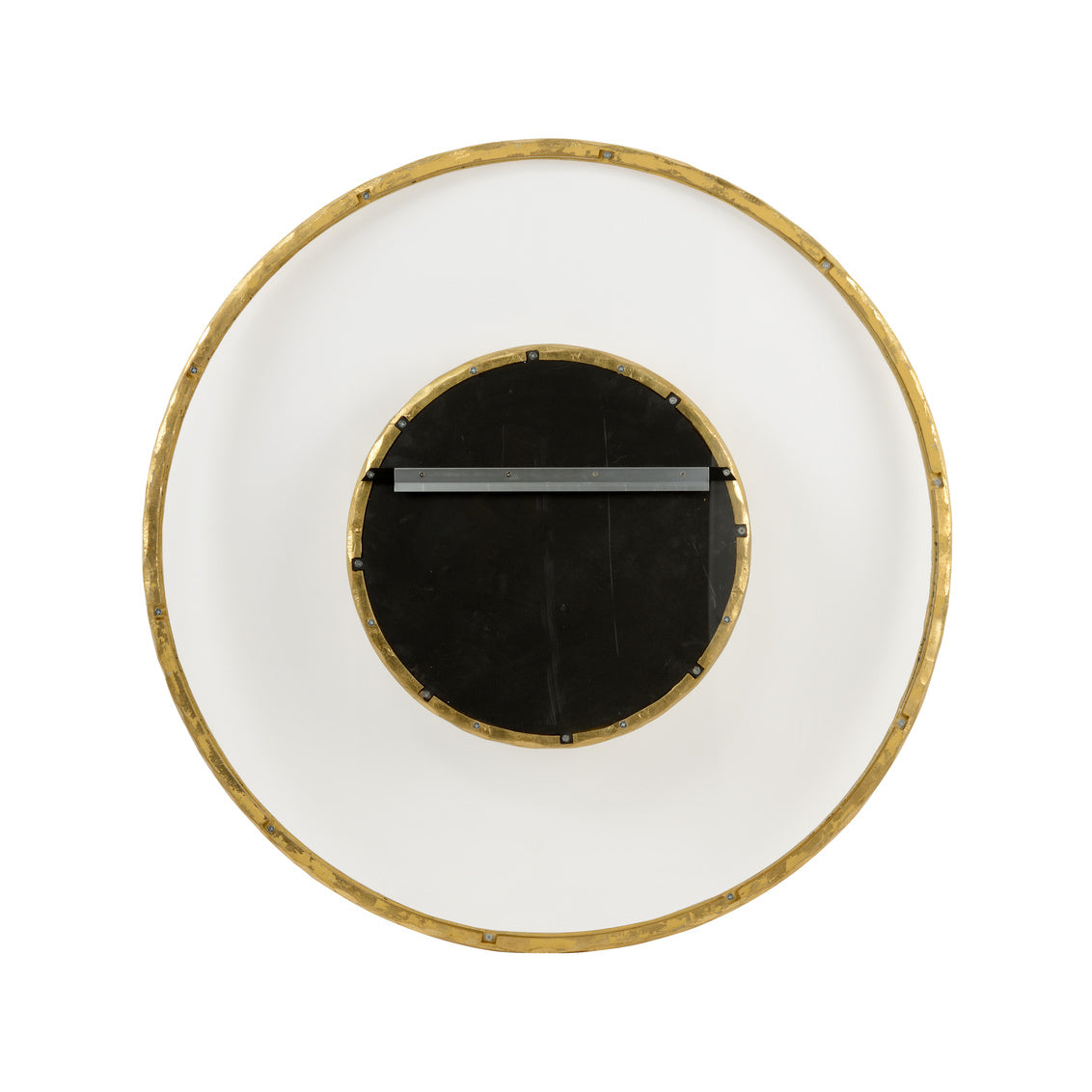 Hand Hammered and Acrylic Mirror in 46.5 / Metal - Chelsea House