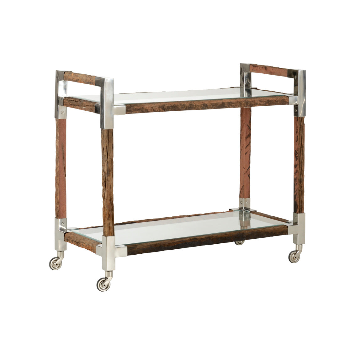 Rustic Glam Bar Cart (Lg)