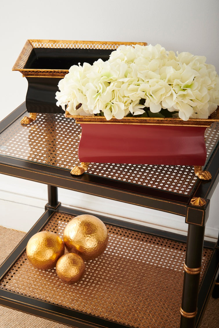 Conner Cane End Table in 28.5 / Wood - Chelsea House