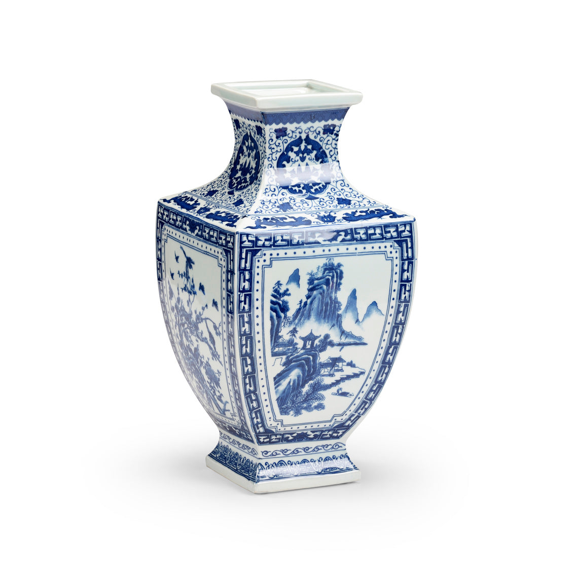 Ming Vase In Panel