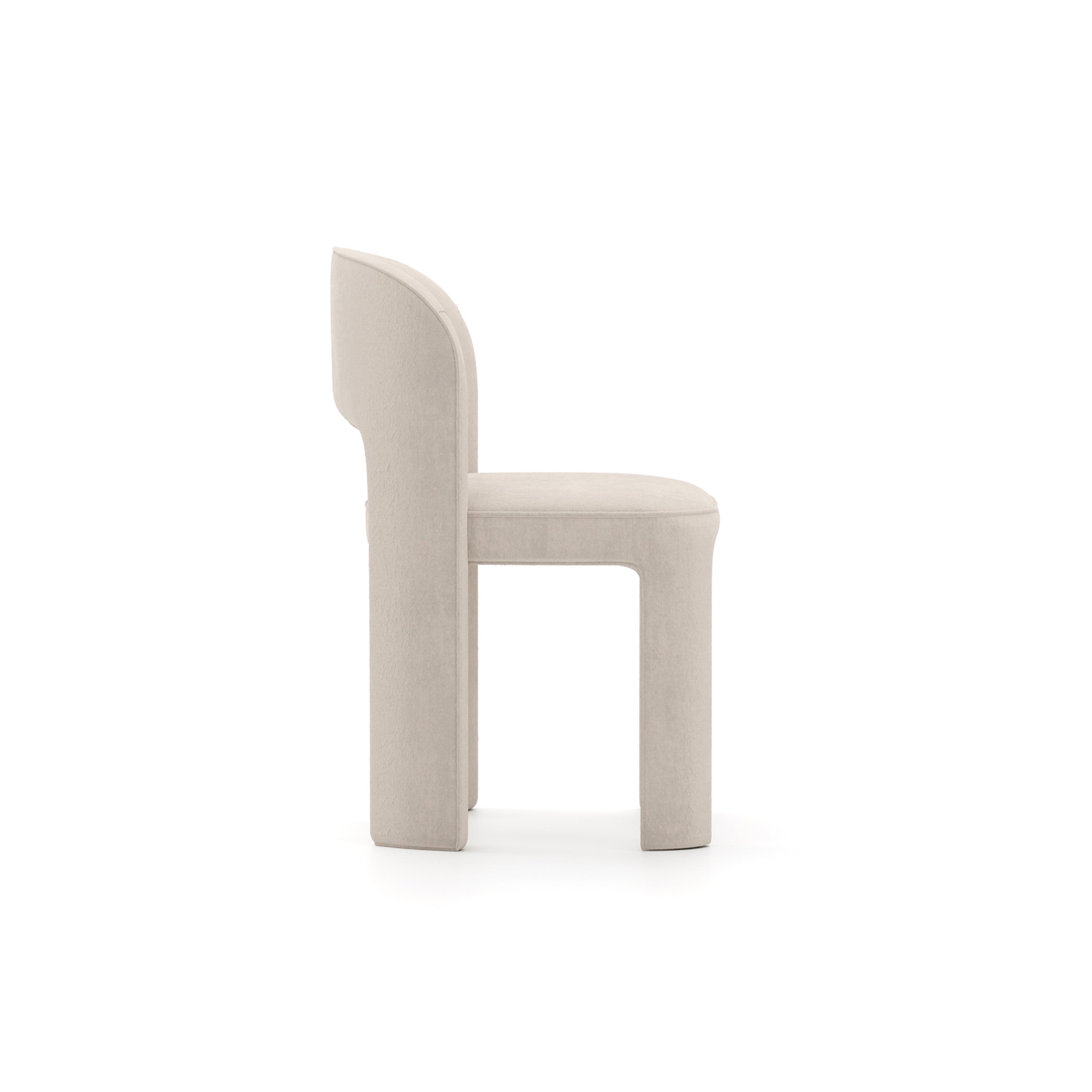 Overlap Side Chair Ivory – Dining Chairs by Caracole | Sutter & Vale