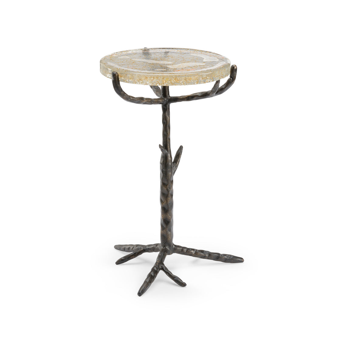 Bronze Twig Side Table in 20 / Glass - Chelsea House