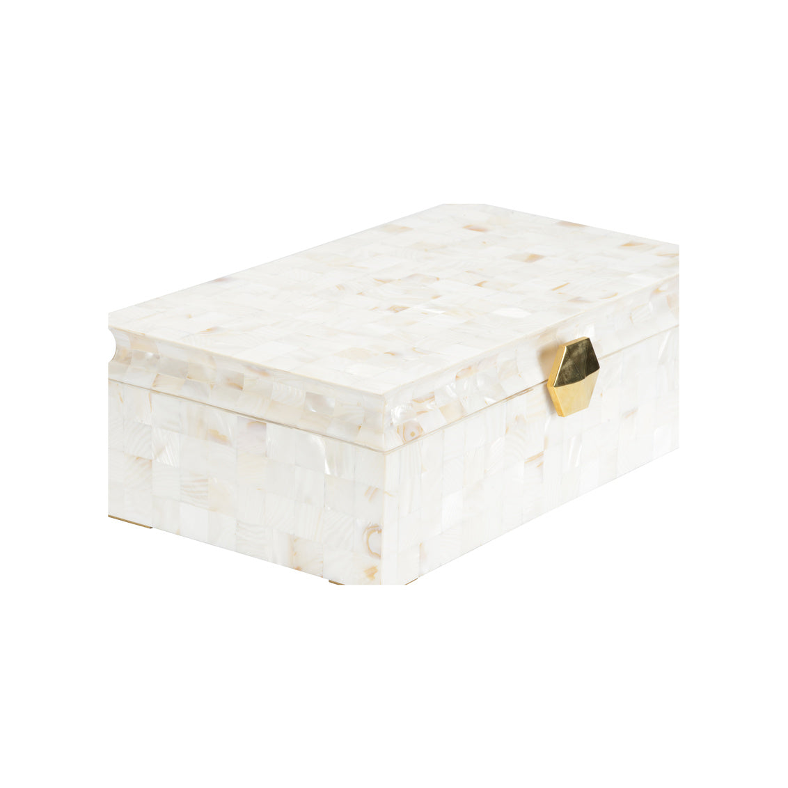 Arabelle Treasure Box in 6 / Mother of Pearl - Chelsea House