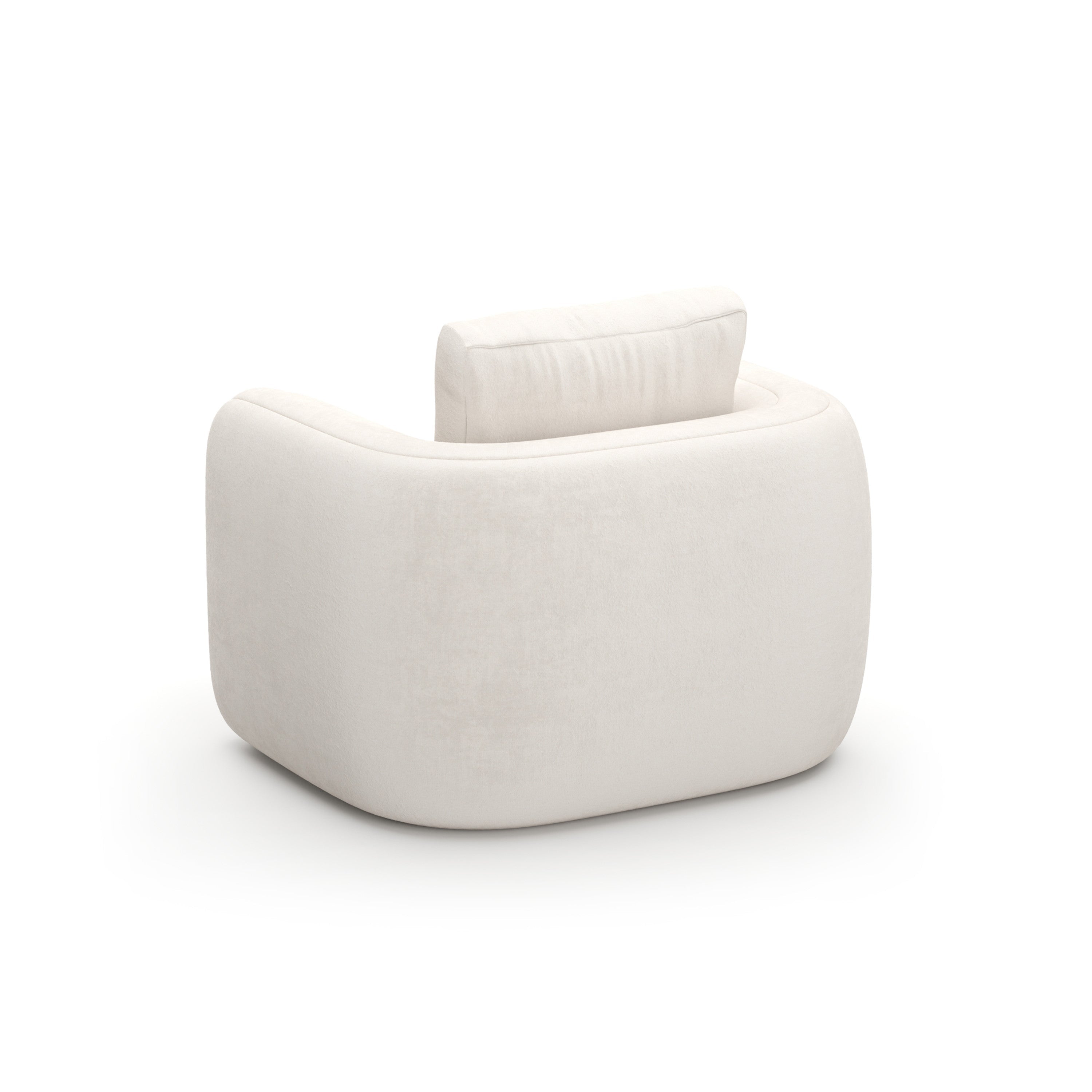 Overlap Chair Ecru – Accent Chairs by Caracole | Sutter & Vale