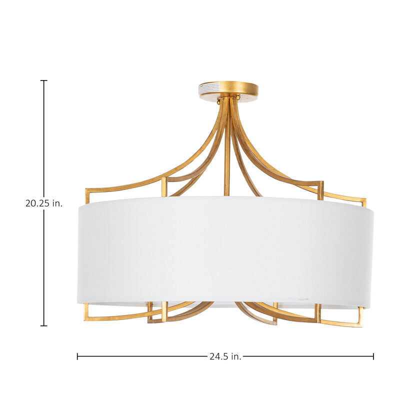 Lacey Semi-Flush Mount