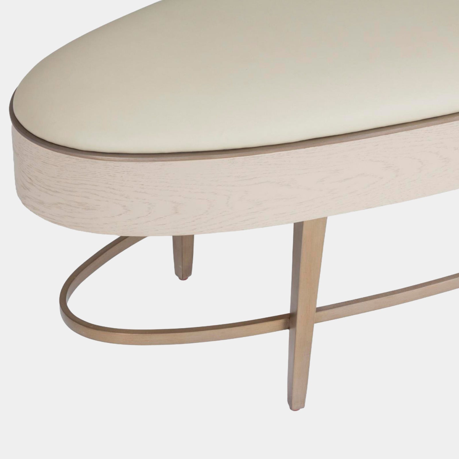 Ellipse Bench-Ivory